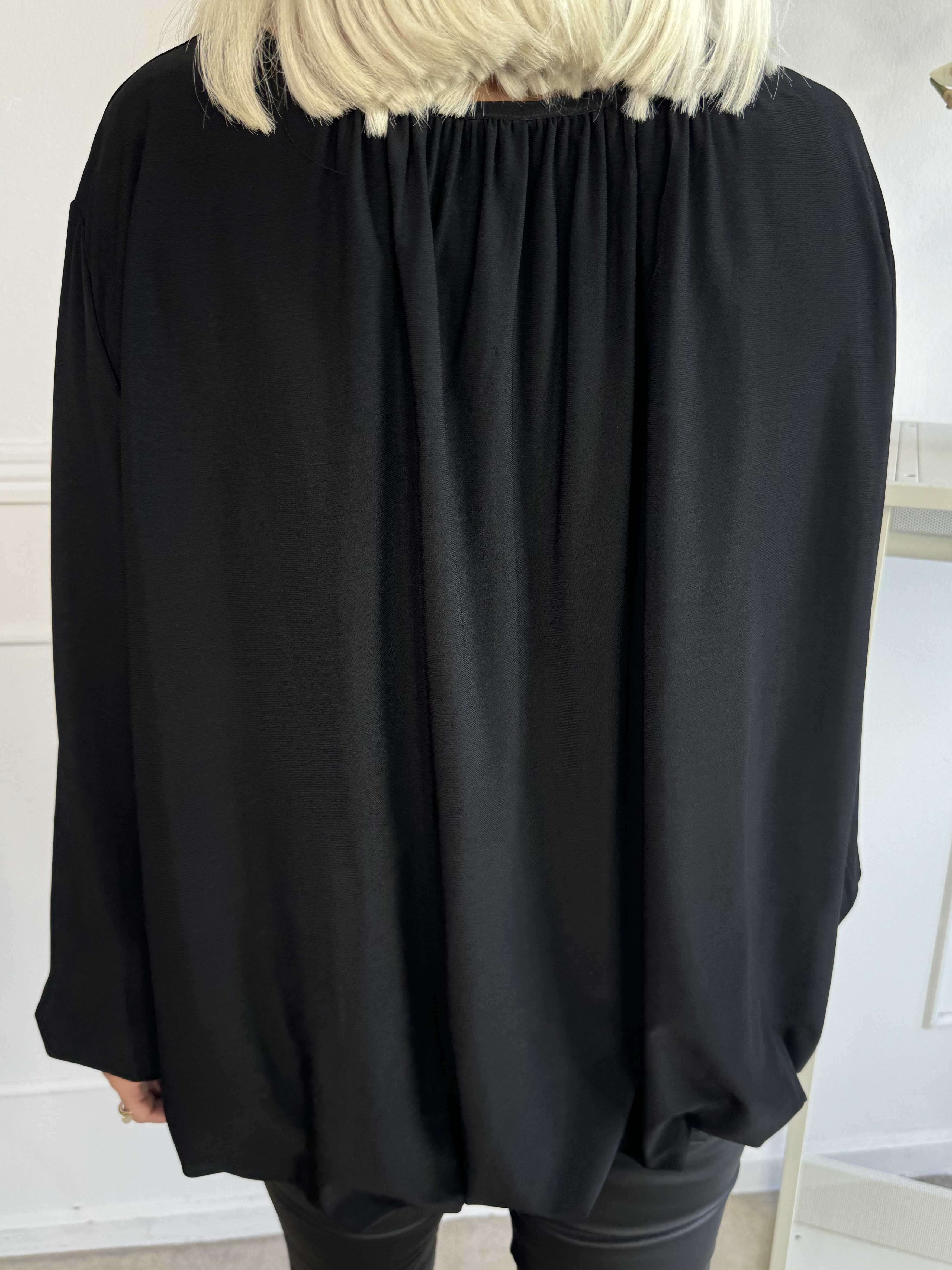 Miracle Plain Shirt L/S - Blus med resår och långa ärmar